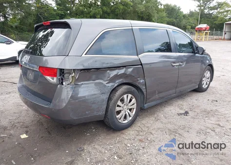 2014 Honda Odyssey Ex-L из США, поврежденный, VIN 5FNRL5H64EB017719